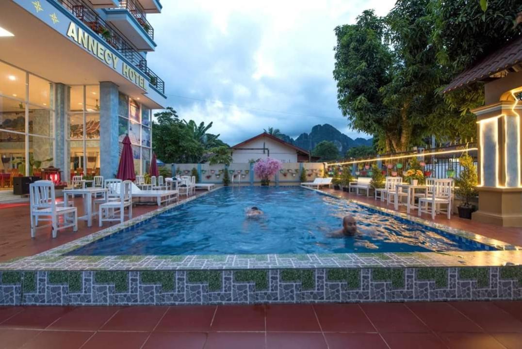 Vang Vieng Queens House Bagian luar foto